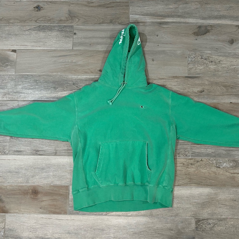 Champion Green Hoodie for Men